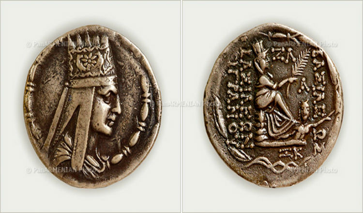 نقود الملك ديكران المكتشفة في سوريا