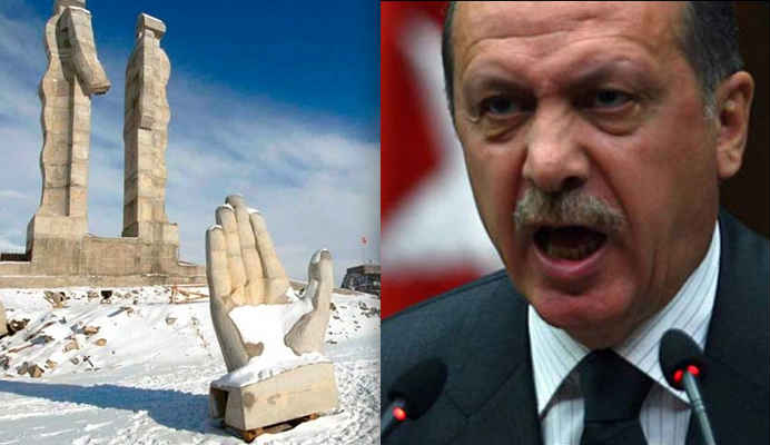 تغريم أردوغان لإهانته عملا فنيا يدعو للسلام مع أرمينيا