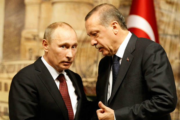 أردوغان يشكو ساركيسيان لبوتين في مكالمية هاتفية خاصة