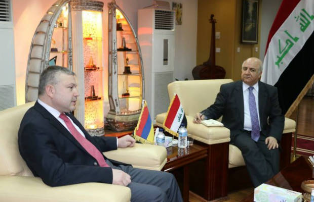 العراق وأرمينيا بصدد توقيع مذكرة تفاهم ثقافي