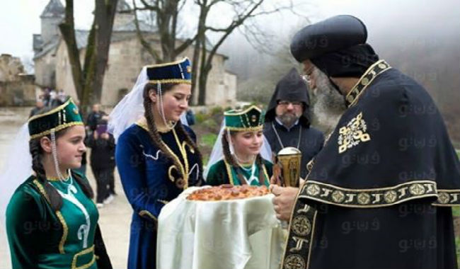 تواضروس الثاني يزور دير هاغارتسين الأثري في أرمينيا