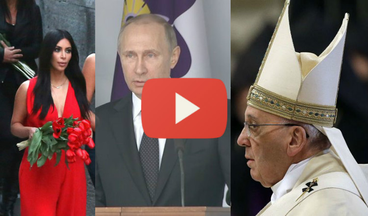 فيديو: 150 ثانية ترصد أهم أحداث 2015 على الساحة الأرمنية