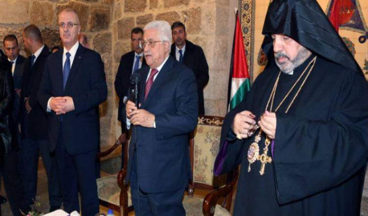 الرئيس الفلسطيني: موتوا بغيظكم، سيبقى الأرمن في القدس ورام الله وبيت لحم