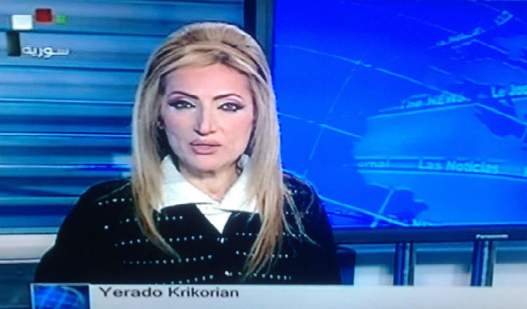 الإعلامية السورية ييرادو كريكوريان