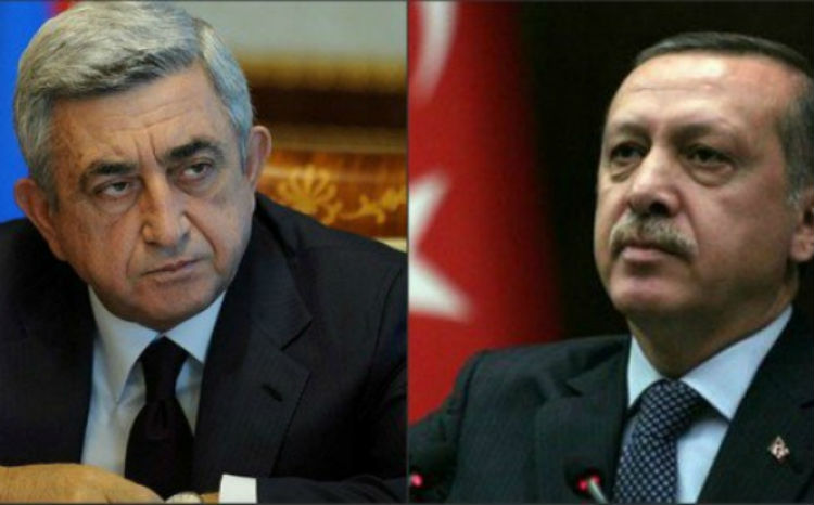 سيرج ساركيسيان يعزي رجب طيب أردوغان