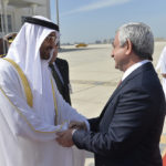 الرئيس ساركيسيان يصل الإمارات العربية المتحدة