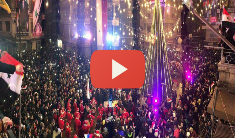 انفجار بحي العزيزية في حلب أثناء احتفالات عيد الميلاد