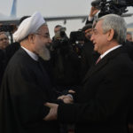 الرئيس الإيراني حسن روحاني يصل أرمينيا في زيارة رسمية