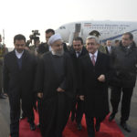 الرئيس الإيراني حسن روحاني يصل أرمينيا في زيارة رسمية