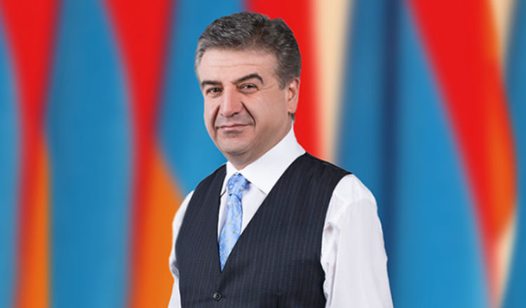 رئيس وزراء أرمينيا كارين كارابيديان يوجه نداء الى أرمن الشتات