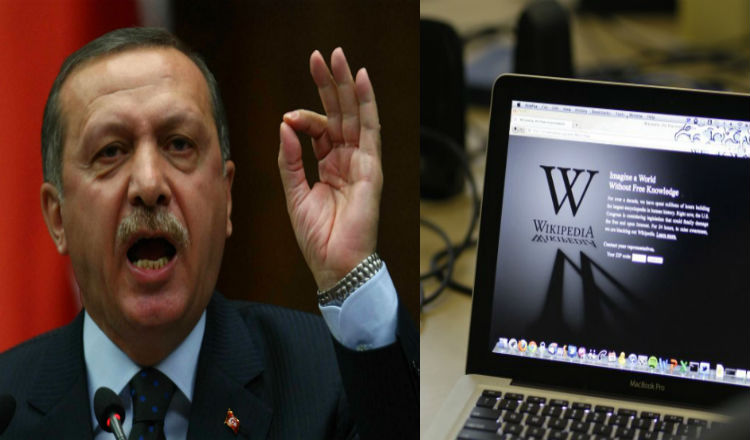 أردوغان يحجب موقع "ويكيبيديا" بجميع لغاته