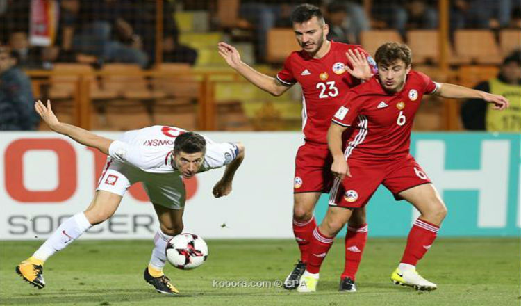 أرمينيا تقسو على روسيا البيضاء برباعية