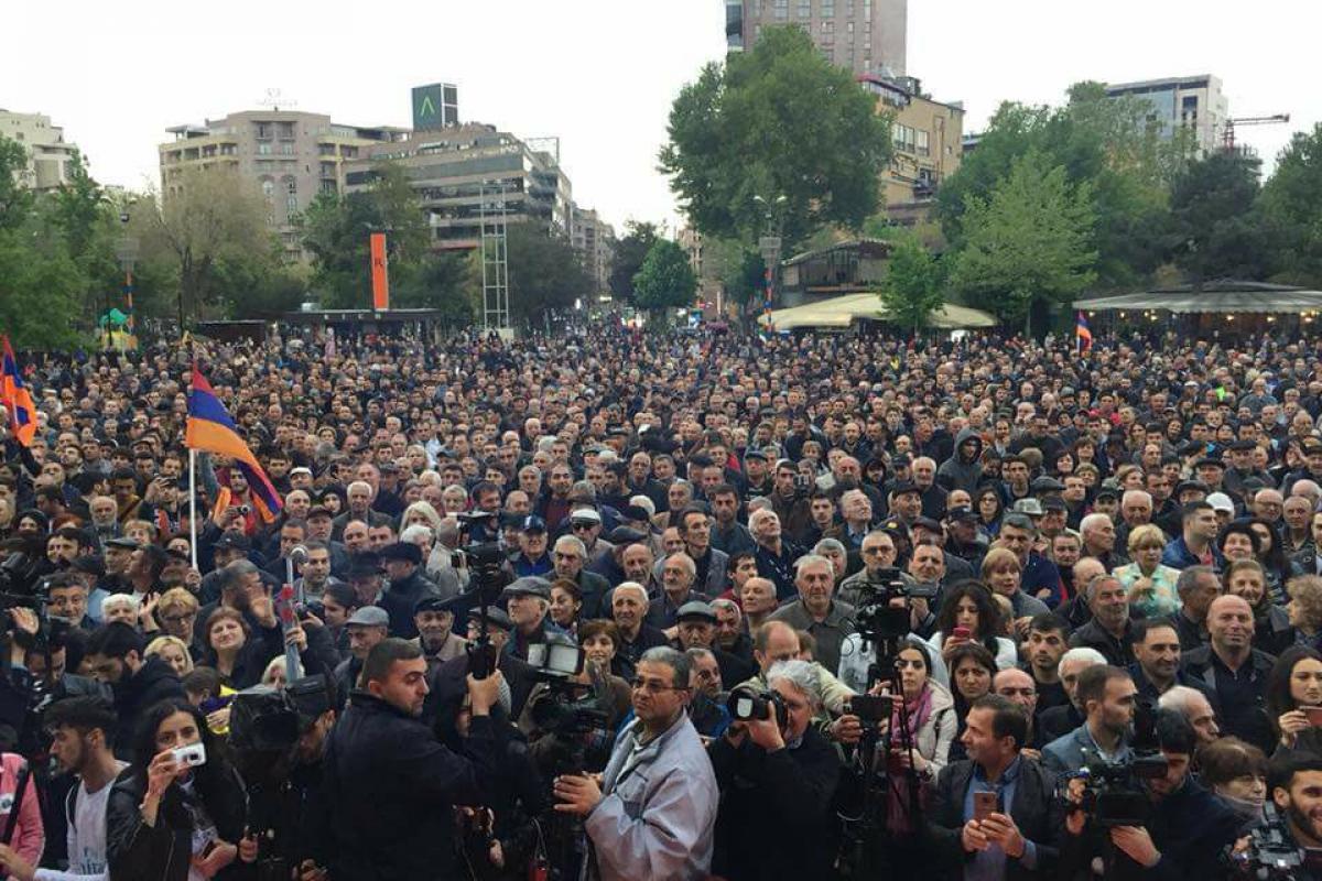 المعارضة في أرمينيا تنزل إلى شوارع العاصمة