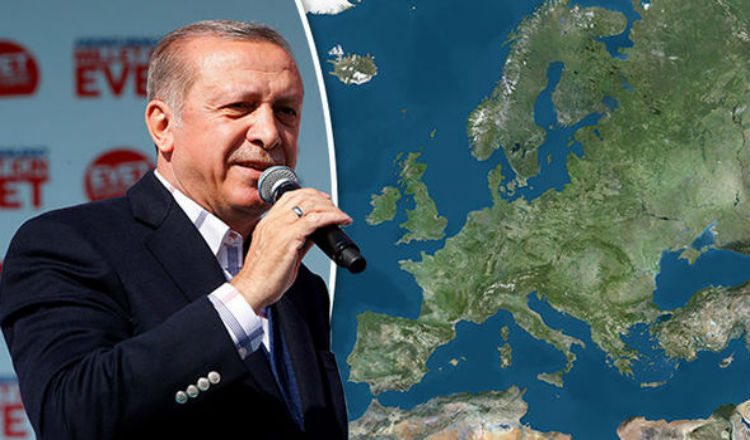 أردوغان: تركيا لم تتنازل عن هدف الانضمام للاتحاد الأوروبى