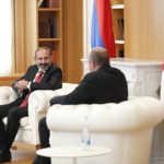 نيكول باشينيان يلتقي رئيس جورجيا جورجي مارفيلاشفيلي