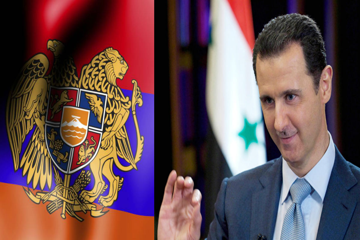 الأسد يشيد بمواقف أرمينيا تجاه سوريا