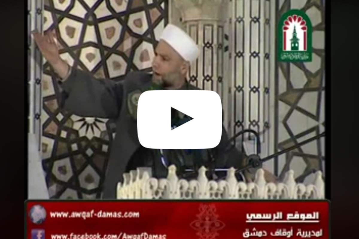 خطيب جامع سوري: نعزي الشعب الأرمني.. ونقف إلى جانبكم