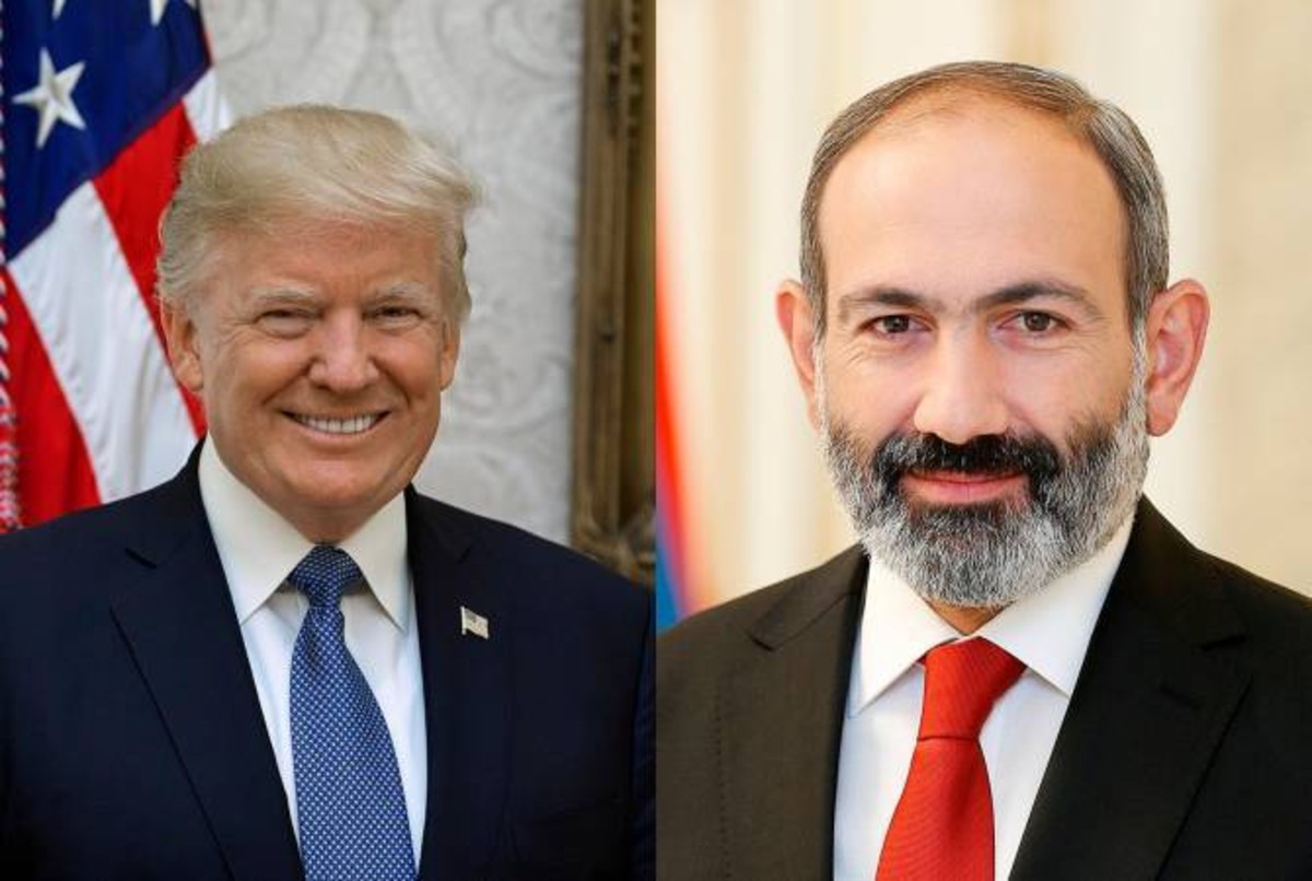 ترامب يوجه رسالة تهنئة لباشينيان بمناسبة عيد استقلال أرمينيا