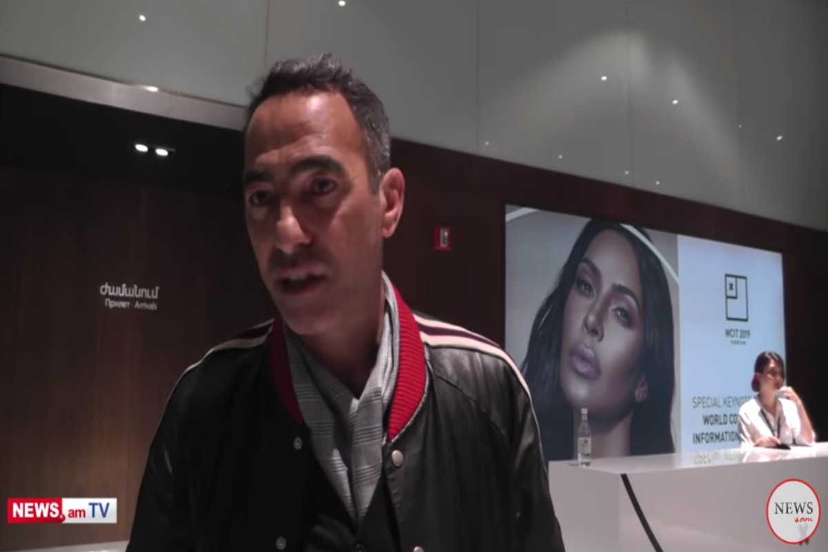 وصول يوري جوركاييف إلى يريفان للمشاركة في مؤتمر WCIT2019