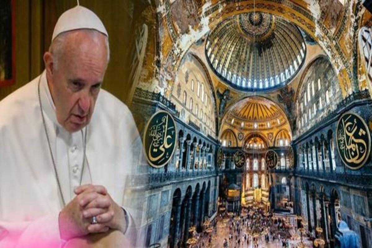 البابا فرنسيس بخصوص تحويل آيا صوفيا إلى مسجد: أشعر بألم بالغ