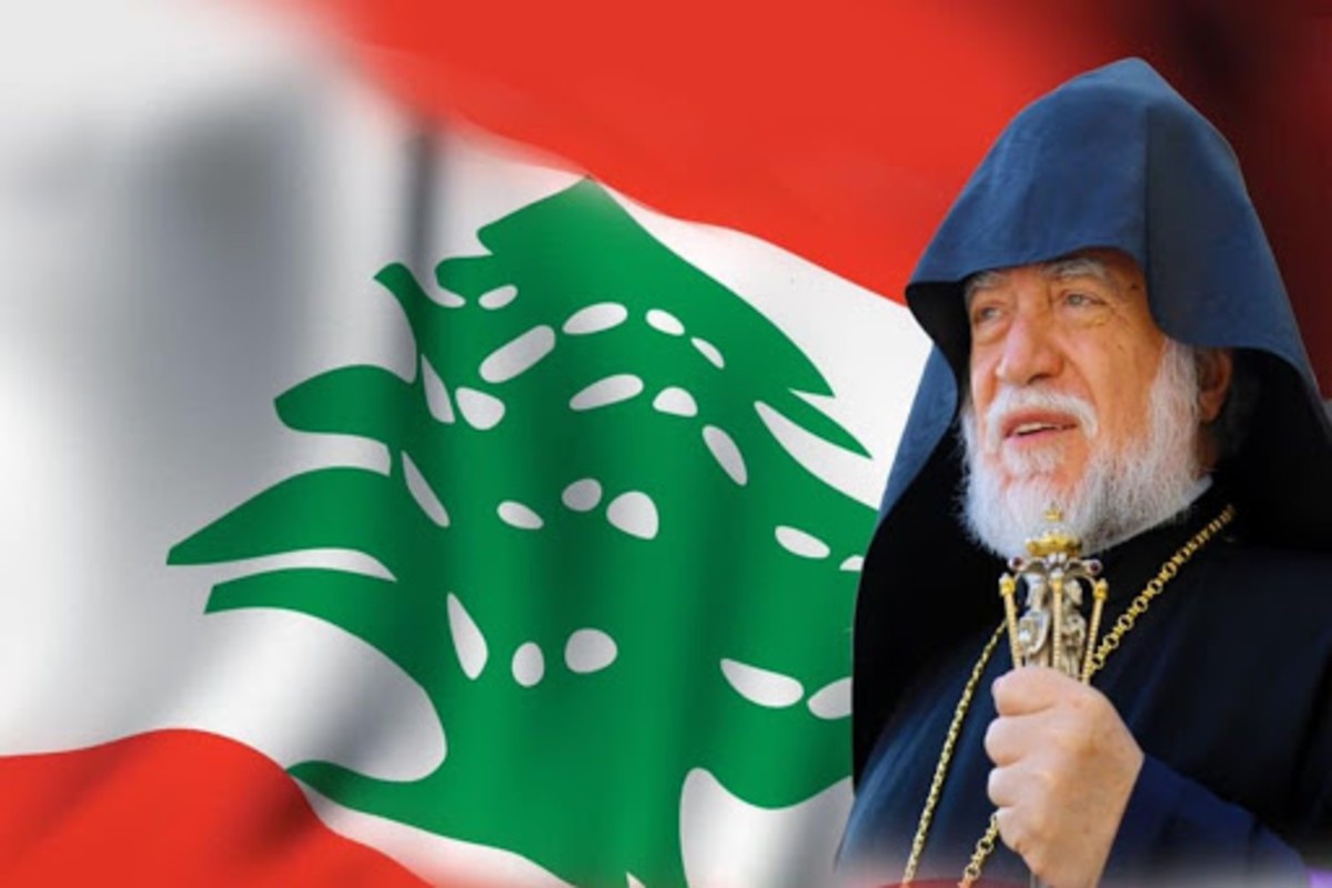 آرام الأول يزور أحياء الأرمن لتفقد الآثار التي خلفها انفجار بيروت