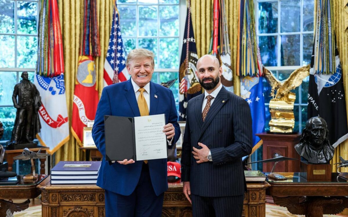 كريكور دير هاكوبيان يقدّم أوراق اعتماده سفيرا للعراق لدى واشنطن
