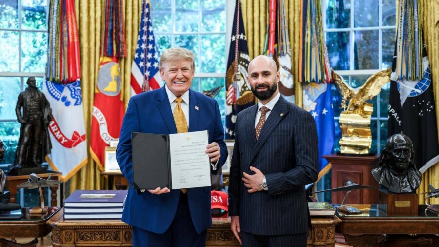 كريكور دير هاكوبيان يقدّم أوراق اعتماده سفيرا للعراق لدى واشنطن