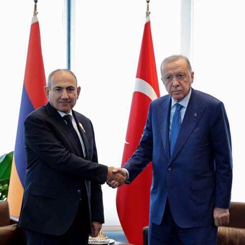 باشينيان وأردوغان يلتقيان في نيويورك على هامش الجمعية العامّة